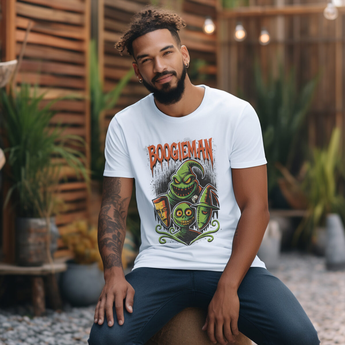 Retro Boogie Man Shirt Halloween Comfort Colors Tee