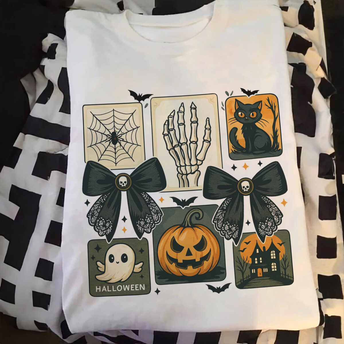 Spooky Season Shirt Comfort Colors Pastel Ghost Fall Tee