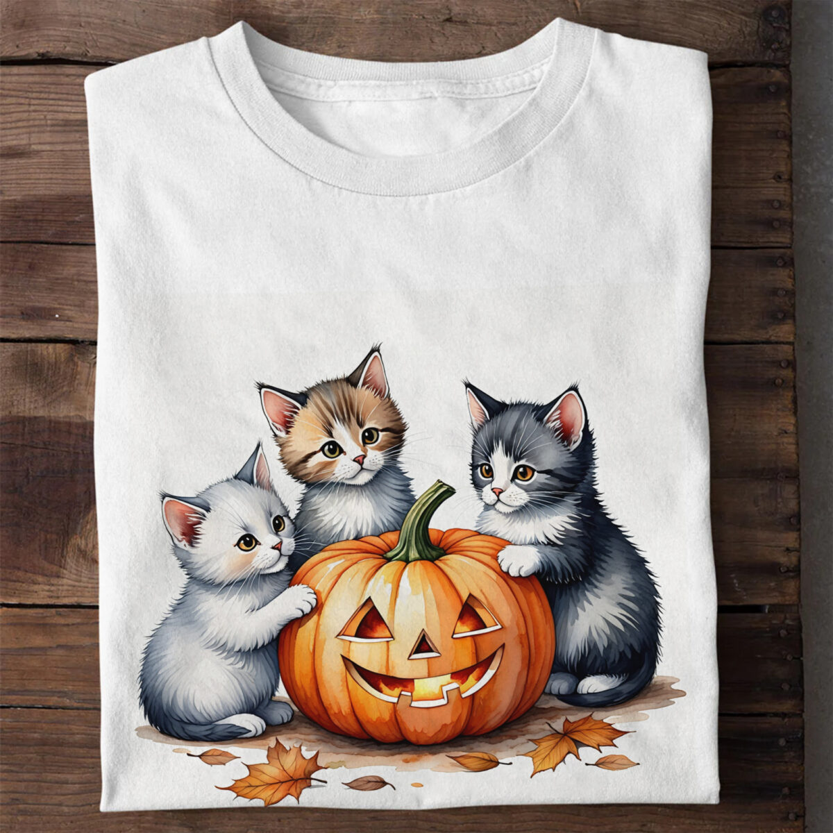 Vintage 90s Cat Halloween Shirt Spooky Retro Pullover